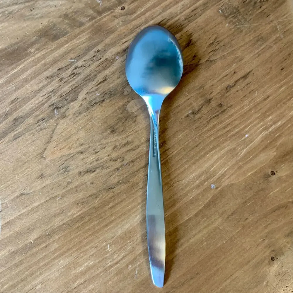 Insico Serving Spoon Flatware International Silver SCOPE Luxury Line SS USA